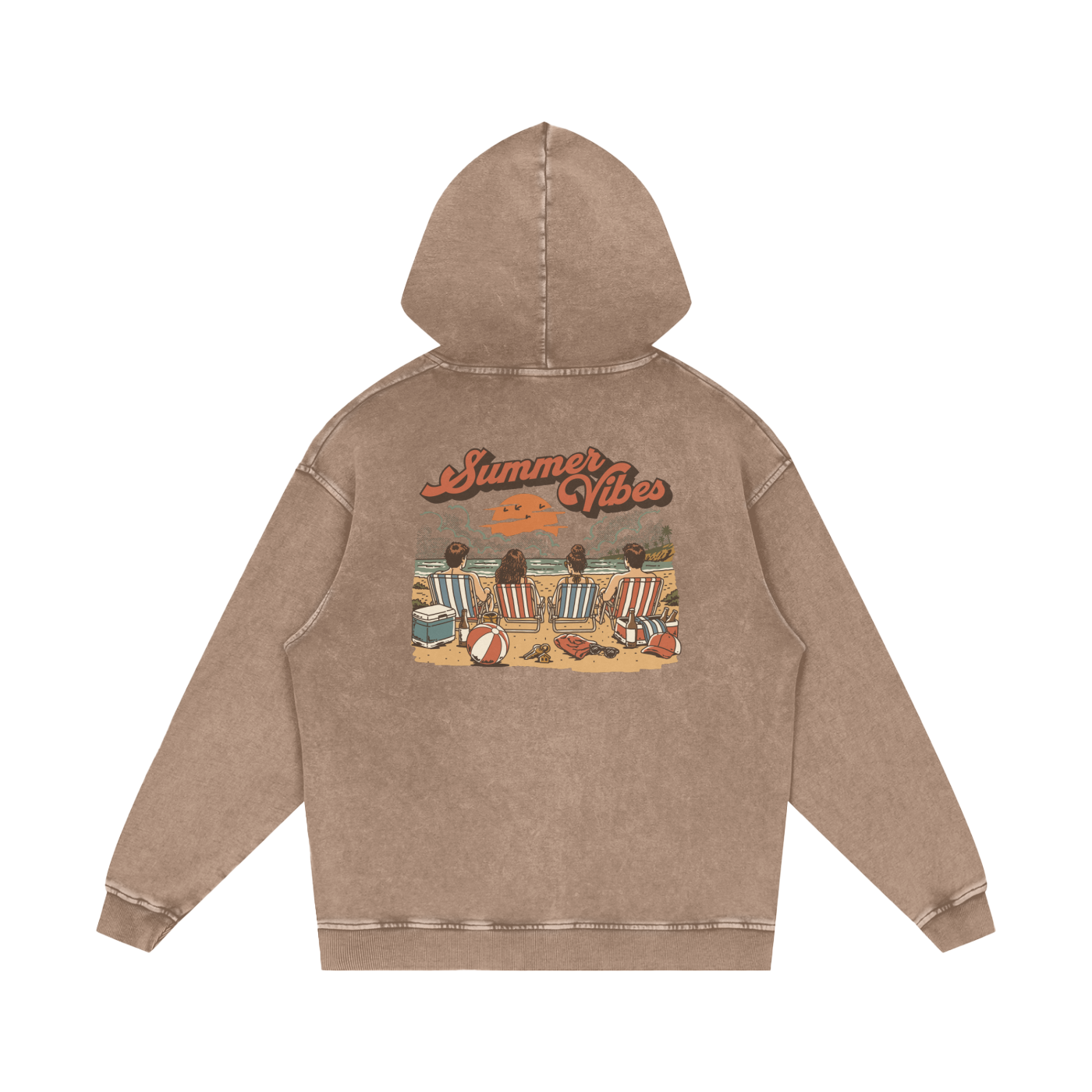 Summer Vibes Loose Fit Hoodie