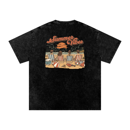 Summer Vibes Oversized Tee