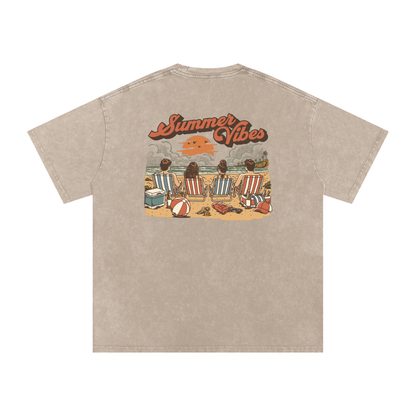 Summer Vibes Oversized Tee