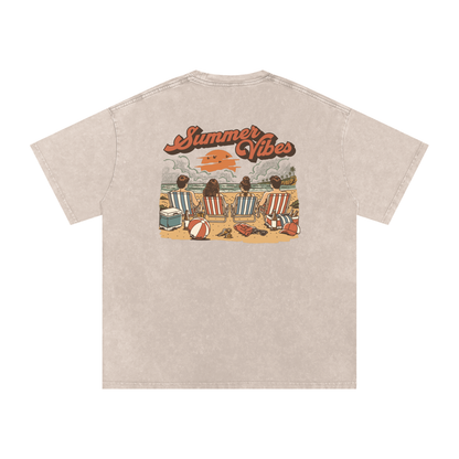 Summer Vibes Oversized Tee
