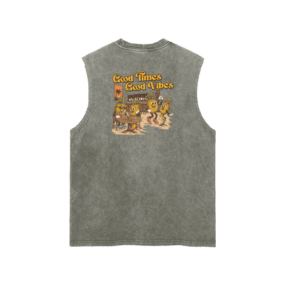 Good Times Snow Washed Tank