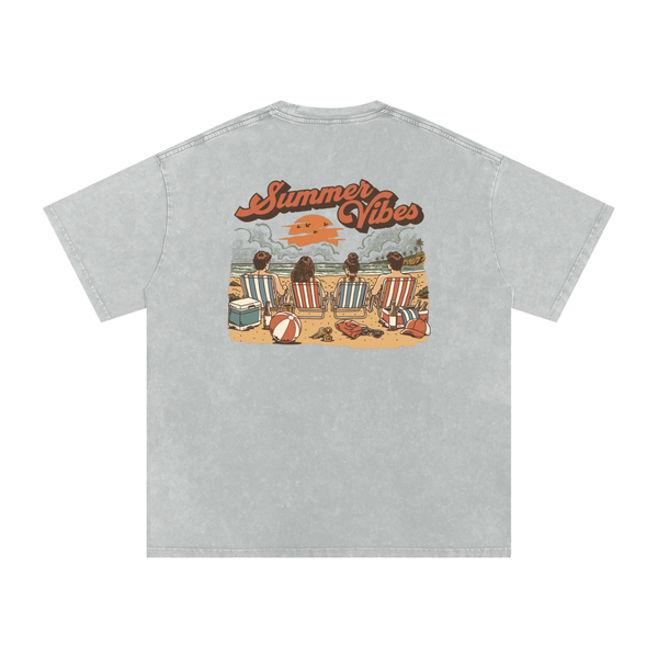 Summer Vibes Oversized Tee